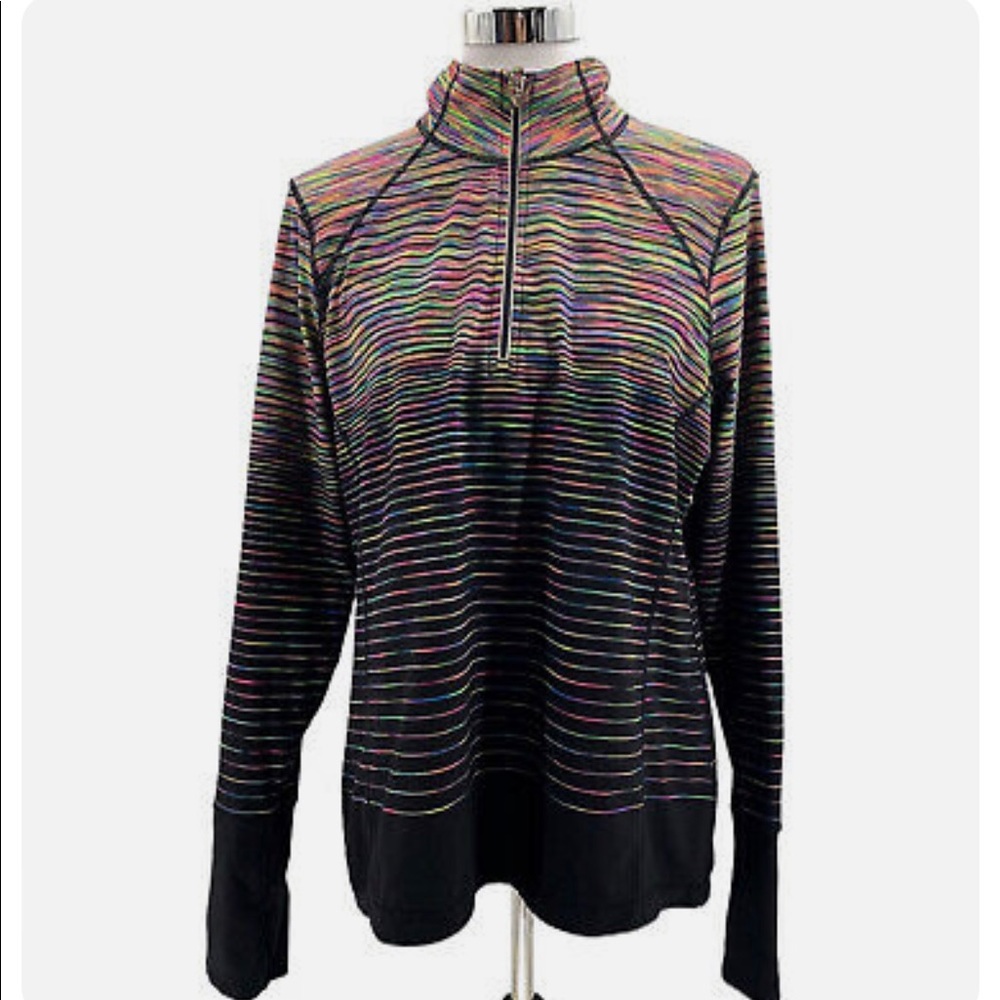 🌟HP🌟Kirkland Colorful Striped Pullover